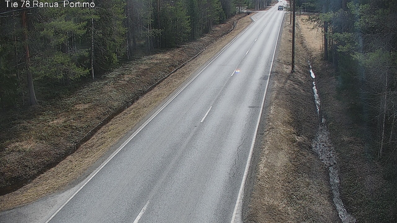 Weather Camera Image Road 78_Ranua, Portimo, Ranua, Lappi