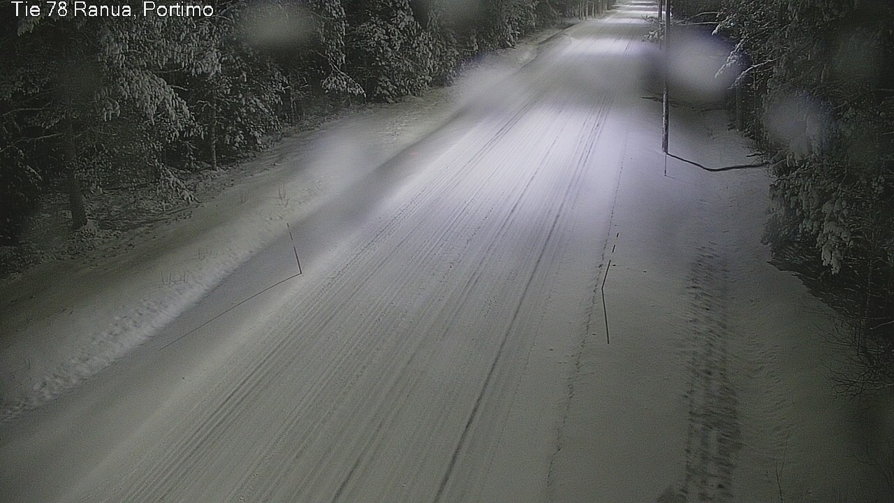 Weather Camera Image Väg 78_Ranua, Portimo, Ranua, Lappi
