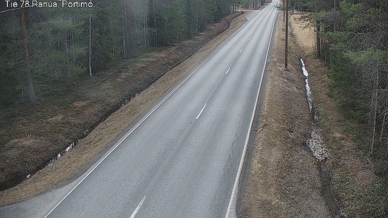Weather Camera Image Väg 78_Ranua, Portimo, Ranua, Lappi
