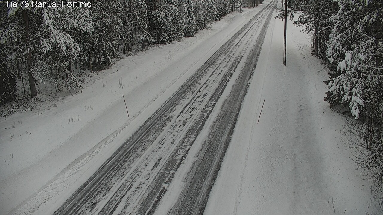 Weather Camera Image Väg 78_Ranua, Portimo, Ranua, Lappi