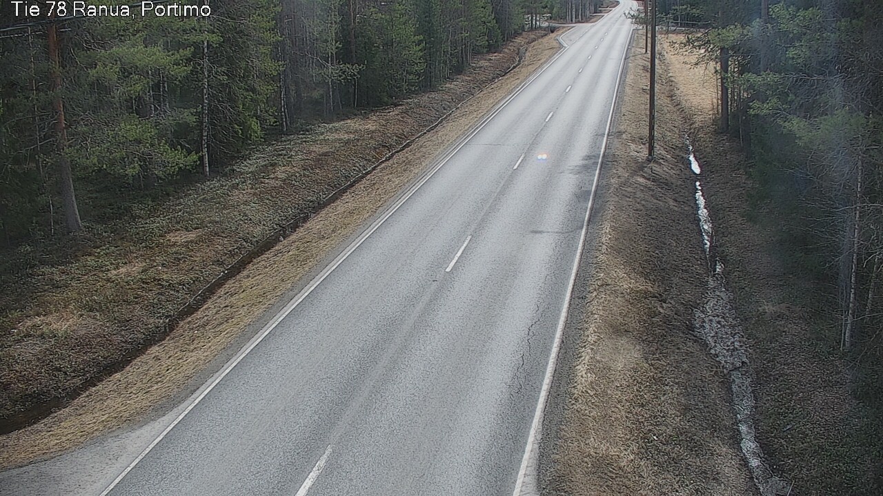 Weather Camera Image Road 78_Ranua, Portimo, Ranua, Lappi