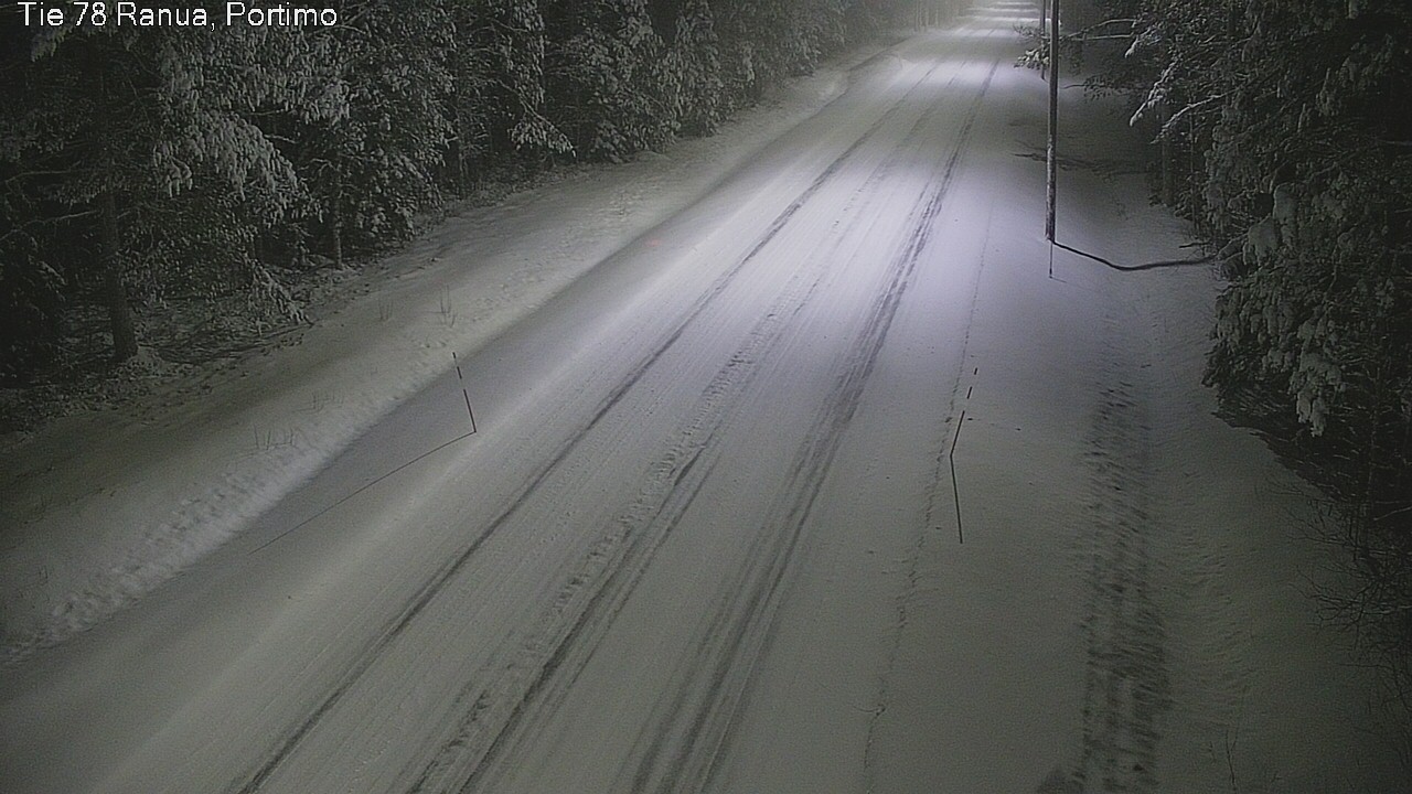 Weather Camera Image Väg 78_Ranua, Portimo, Ranua, Lappi