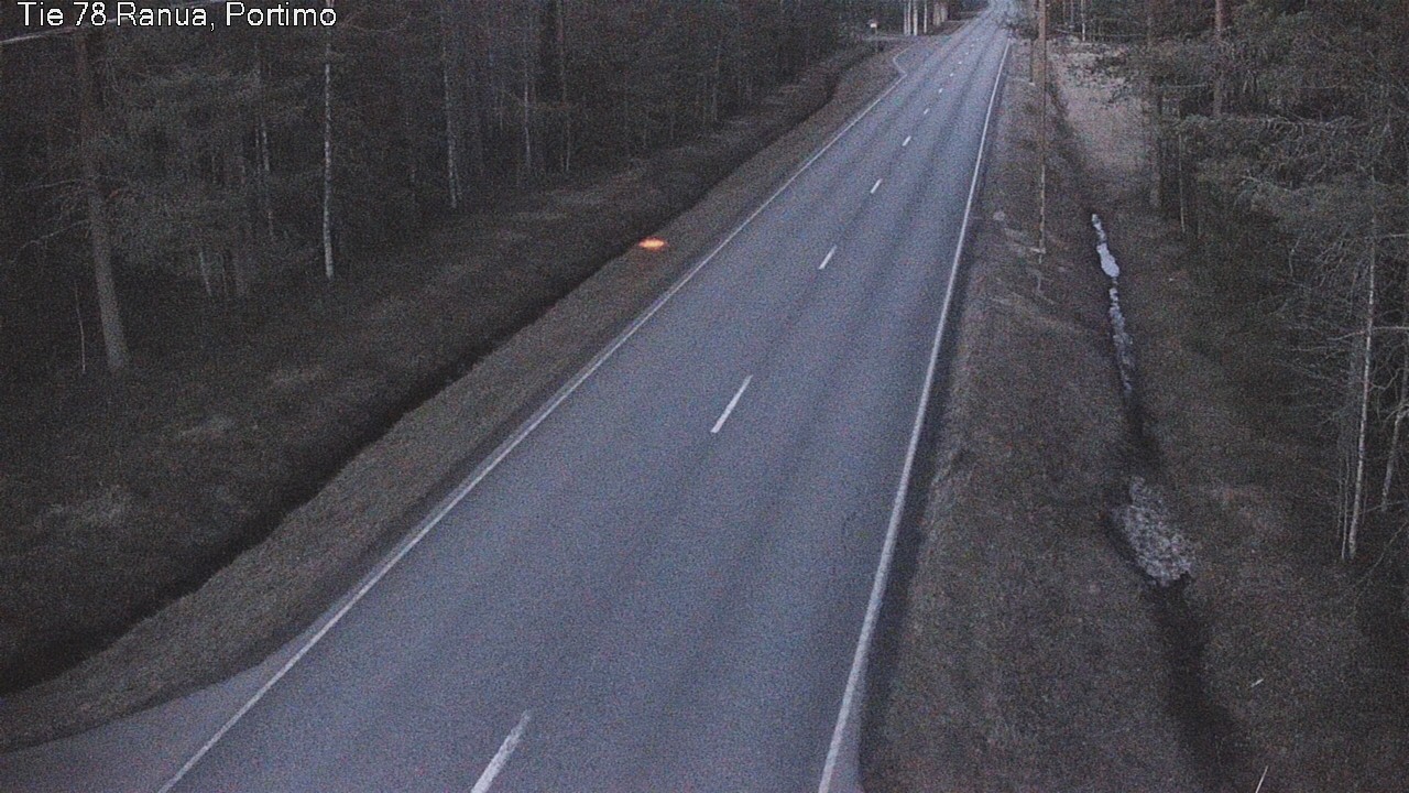 Weather Camera Image Road 78_Ranua, Portimo, Ranua, Lappi