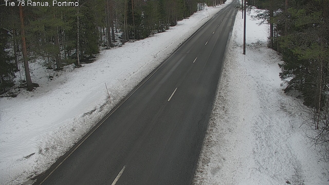 Weather Camera Image Road 78_Ranua, Portimo, Ranua, Lappi