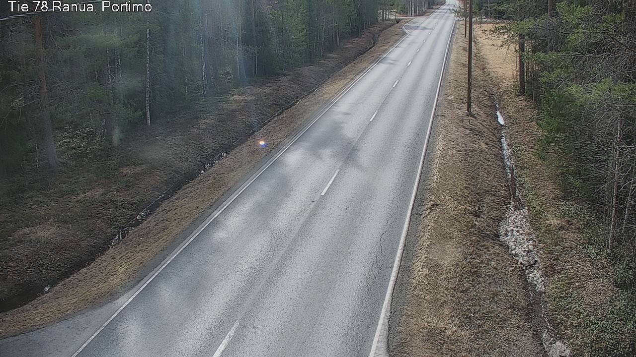 Weather Camera Image Road 78_Ranua, Portimo, Ranua, Lappi