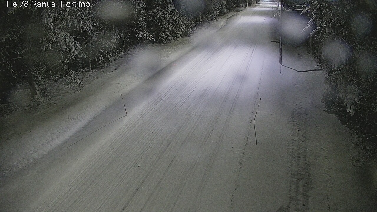 Weather Camera Image Väg 78_Ranua, Portimo, Ranua, Lappi
