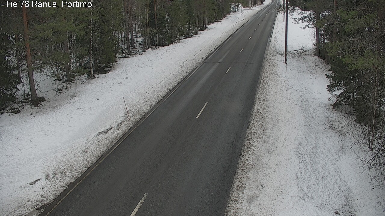 Weather Camera Image Road 78_Ranua, Portimo, Ranua, Lappi