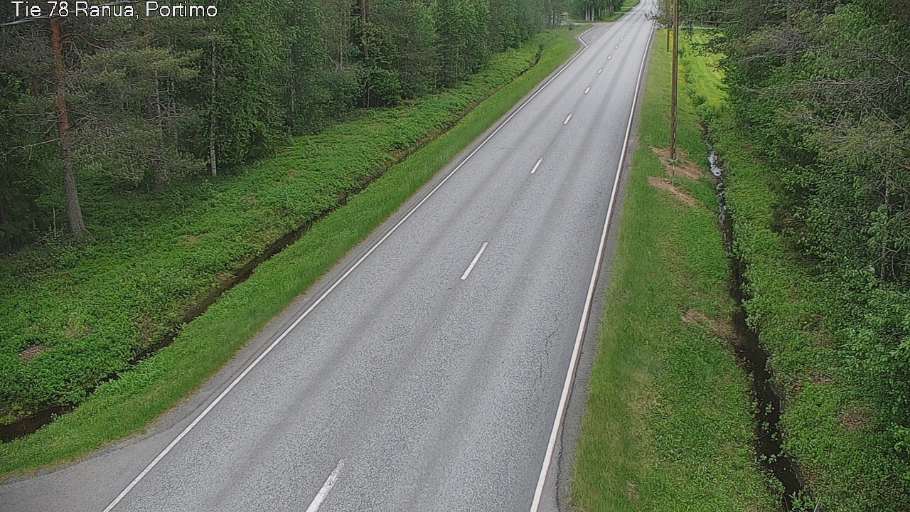Kelikamerat Kuva Tie 78_Ranua, Portimo, Ranua, Lappi