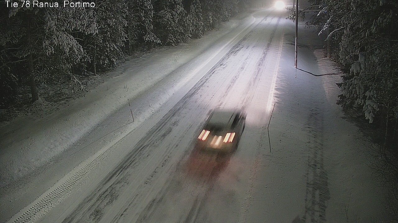 Weather Camera Image Väg 78_Ranua, Portimo, Ranua, Lappi