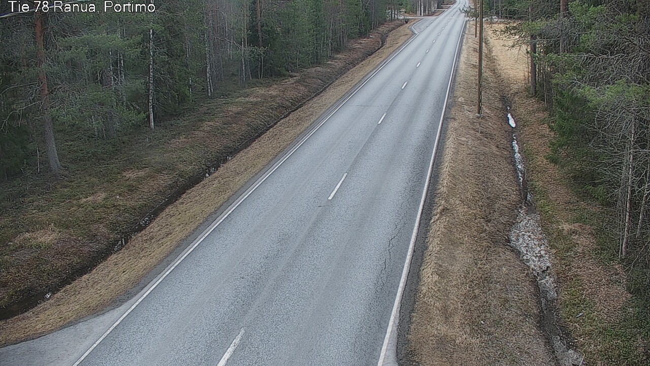 Weather Camera Image Road 78_Ranua, Portimo, Ranua, Lappi