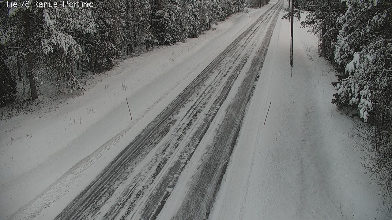 Weather Camera Image Väg 78_Ranua, Portimo, Ranua, Lappi