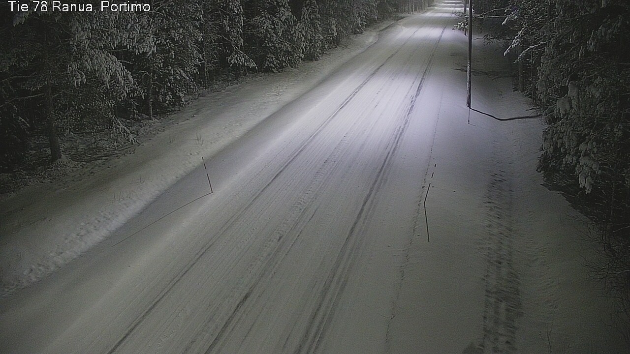 Weather Camera Image Väg 78_Ranua, Portimo, Ranua, Lappi