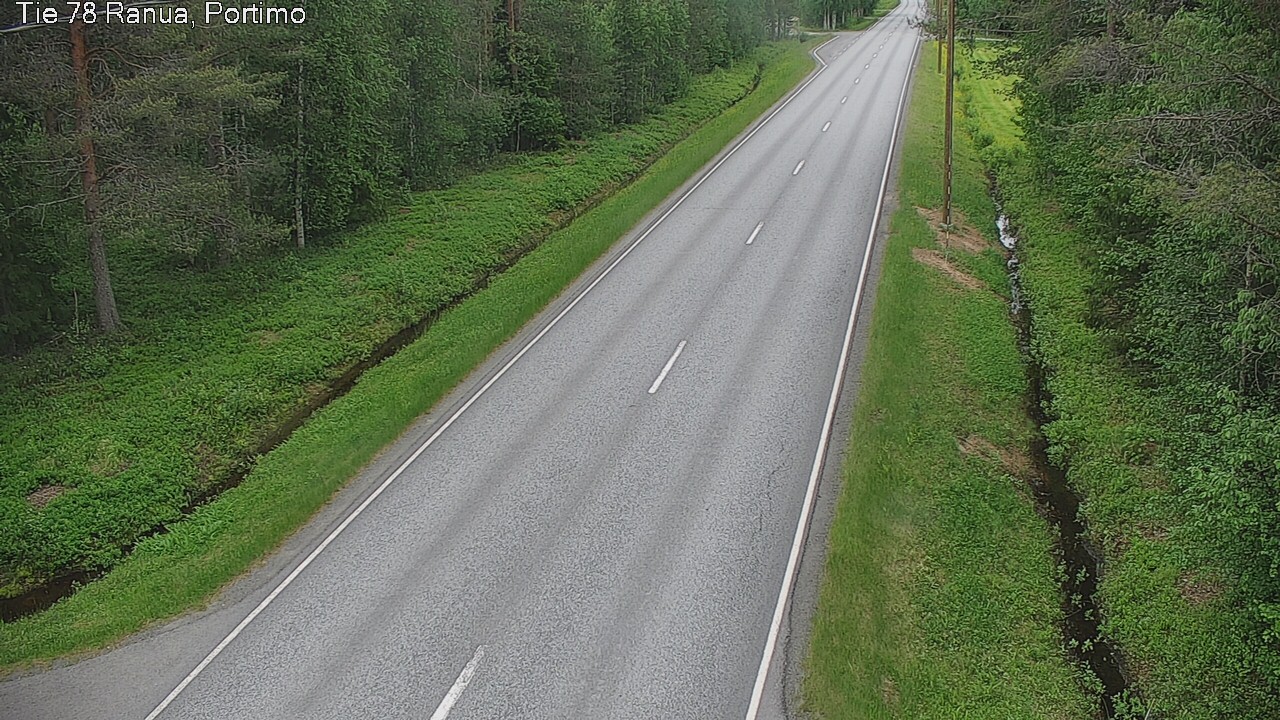 Weather Camera Image Väg 78_Ranua, Portimo, Ranua, Lappi