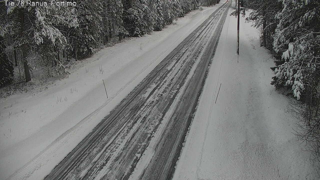 Weather Camera Image Road 78_Ranua, Portimo, Ranua, Lappi