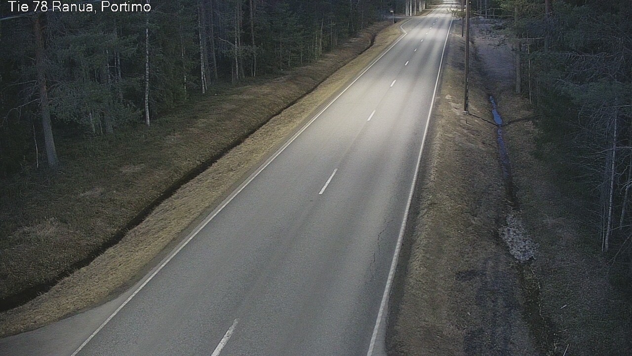 Weather Camera Image Road 78_Ranua, Portimo, Ranua, Lappi