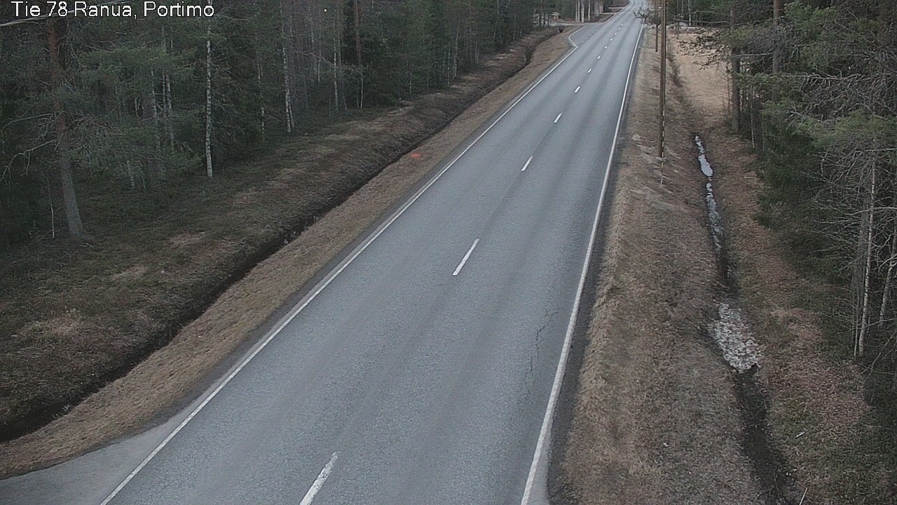 Weather Camera Image Väg 78_Ranua, Portimo, Ranua, Lappi