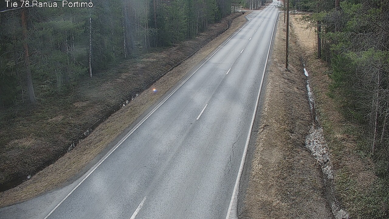 Weather Camera Image Road 78_Ranua, Portimo, Ranua, Lappi