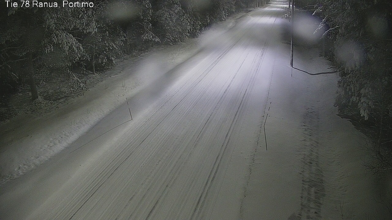 Weather Camera Image Väg 78_Ranua, Portimo, Ranua, Lappi