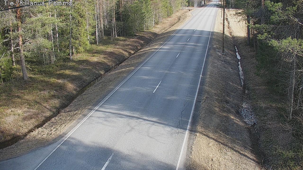 Weather Camera Image Road 78_Ranua, Portimo, Ranua, Lappi