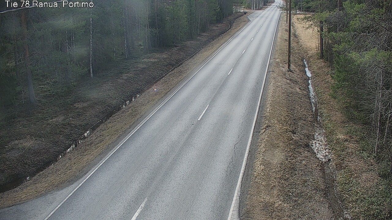 Weather Camera Image Väg 78_Ranua, Portimo, Ranua, Lappi