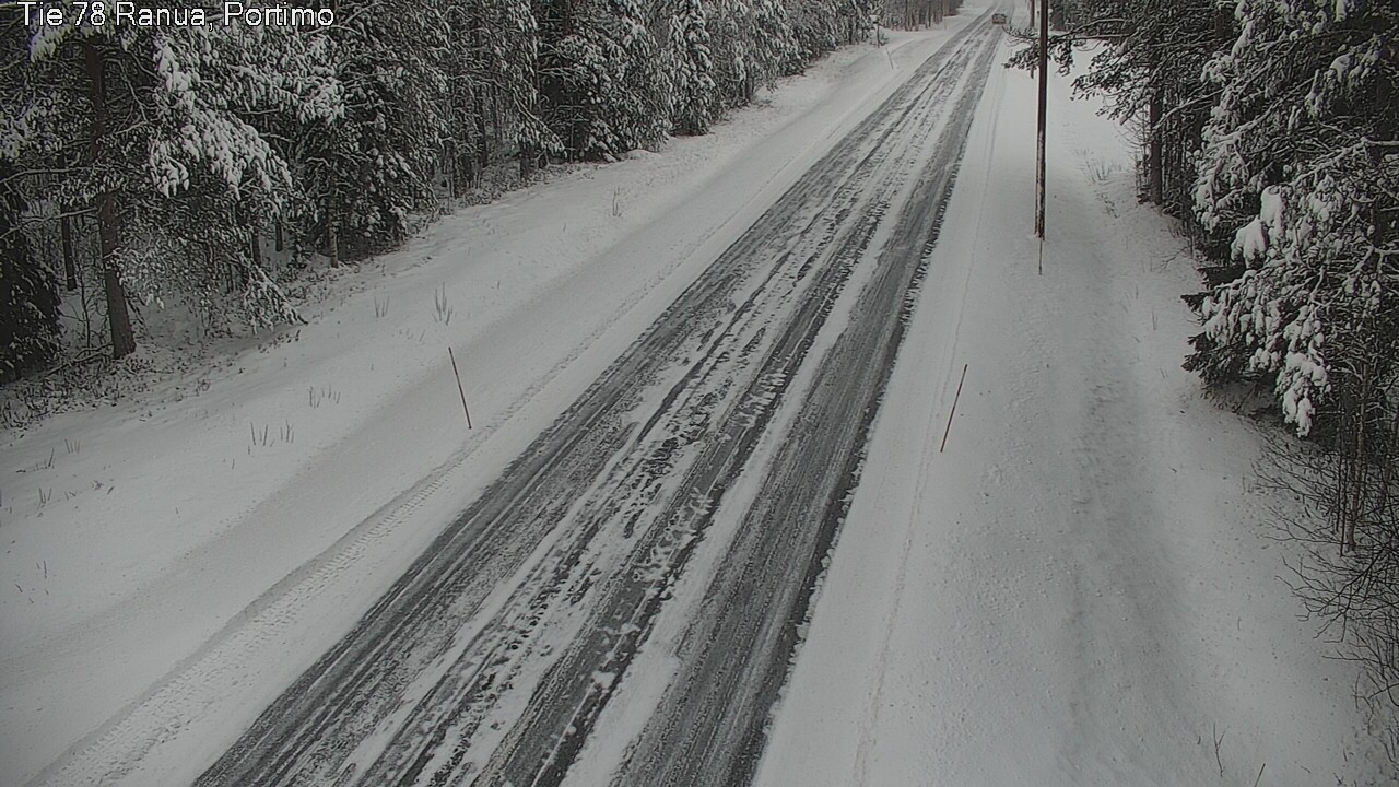 Weather Camera Image Väg 78_Ranua, Portimo, Ranua, Lappi
