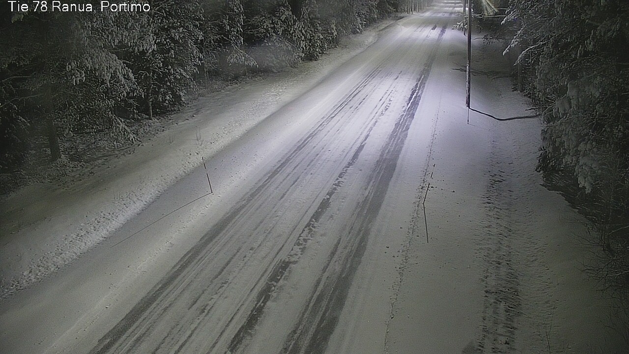 Weather Camera Image Väg 78_Ranua, Portimo, Ranua, Lappi