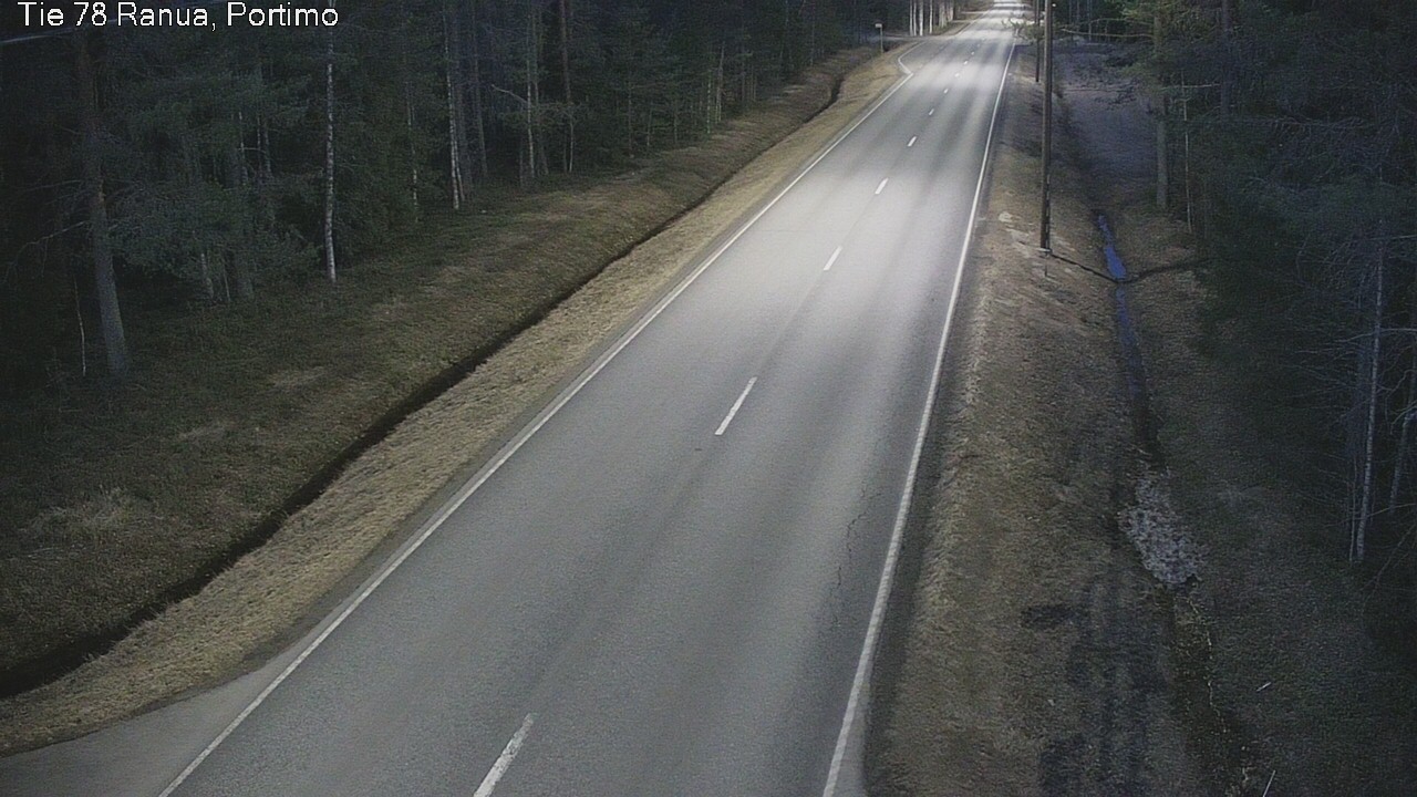 Weather Camera Image Road 78_Ranua, Portimo, Ranua, Lappi