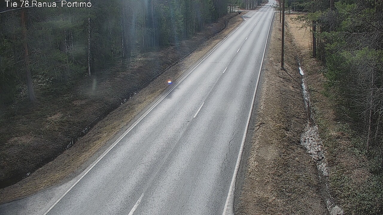 Weather Camera Image Road 78_Ranua, Portimo, Ranua, Lappi