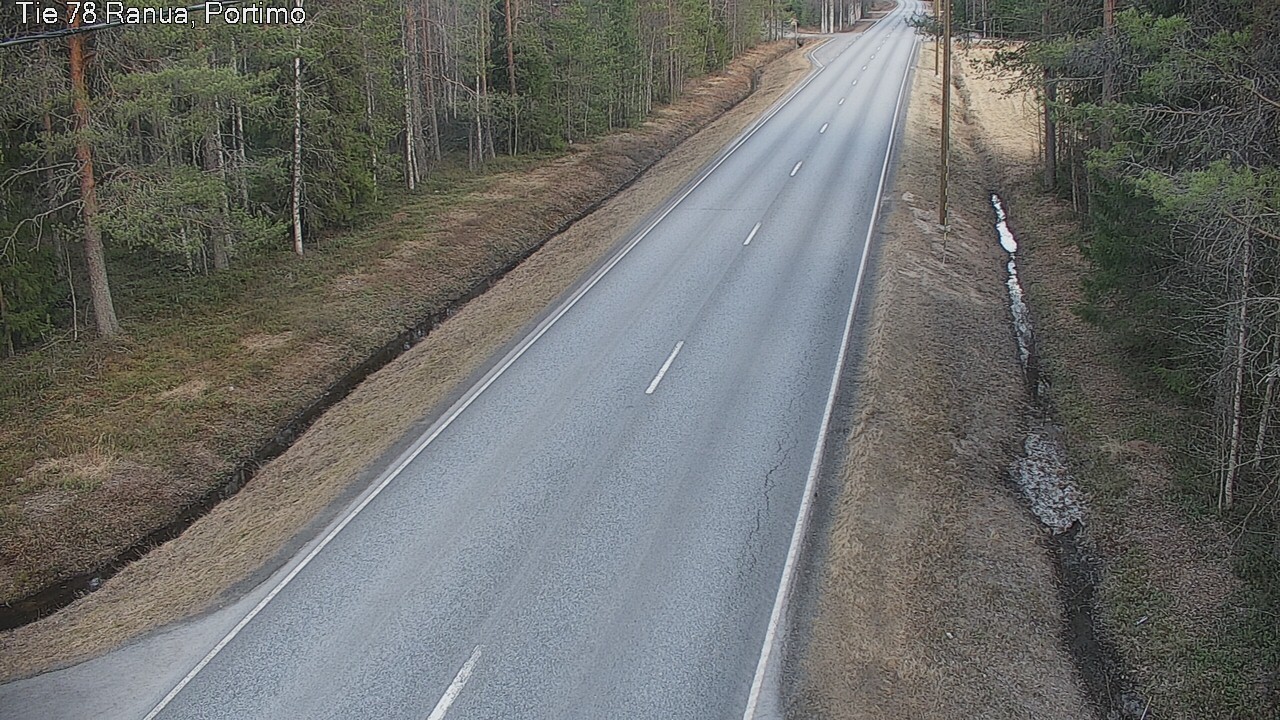 Weather Camera Image Road 78_Ranua, Portimo, Ranua, Lappi