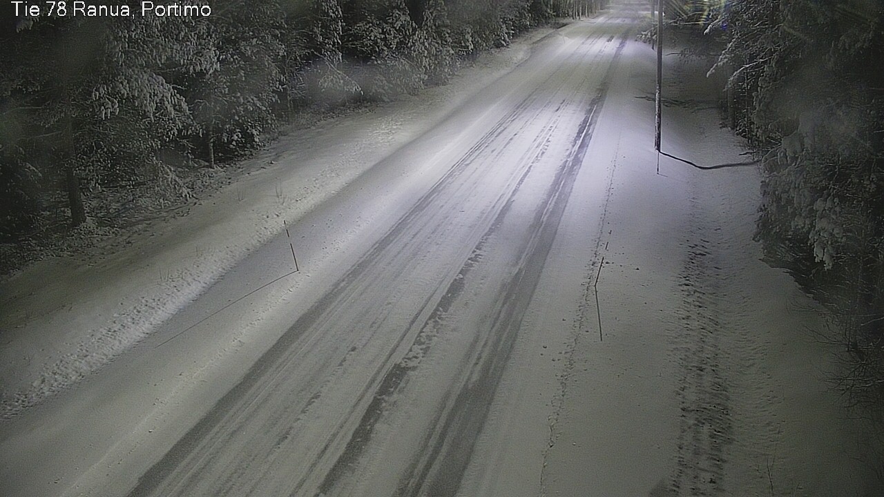 Weather Camera Image Väg 78_Ranua, Portimo, Ranua, Lappi