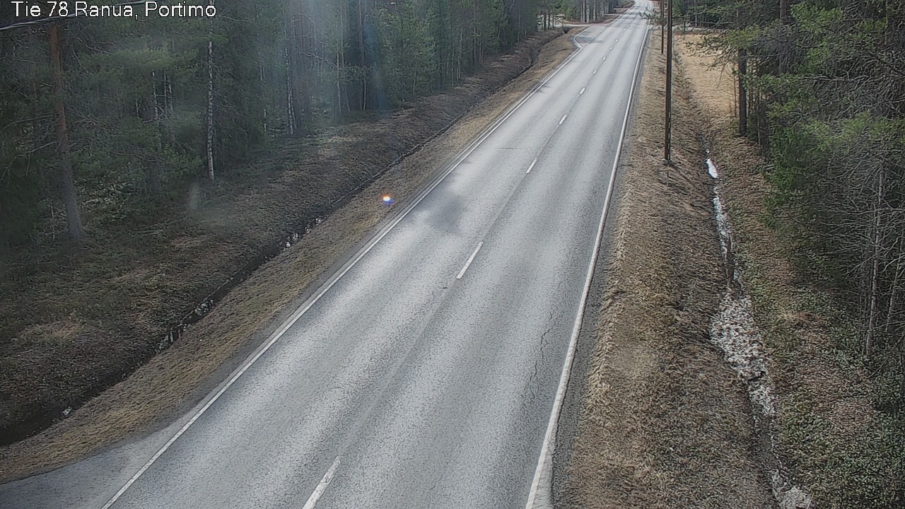 Weather Camera Image Road 78_Ranua, Portimo, Ranua, Lappi
