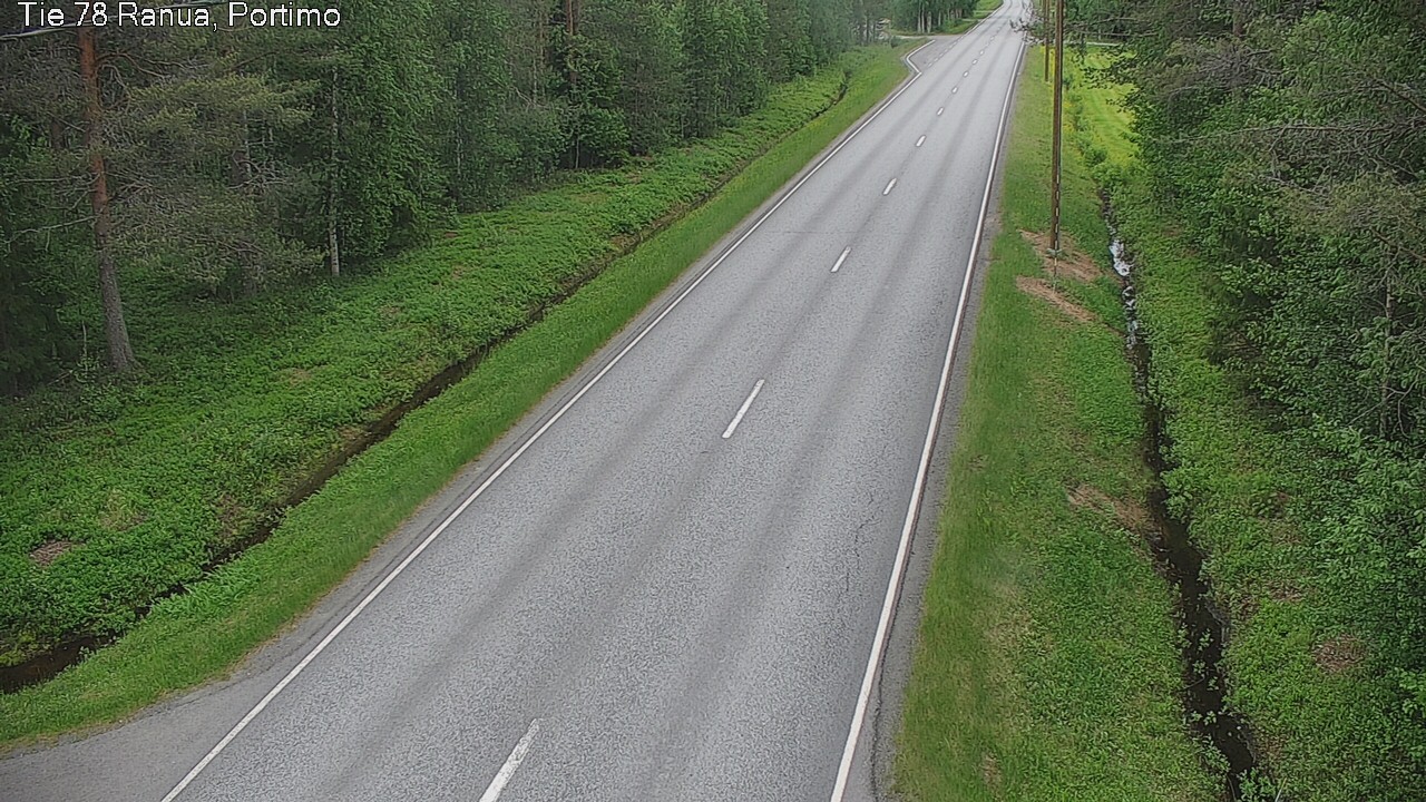 Kelikamerat Kuva Tie 78_Ranua, Portimo, Ranua, Lappi