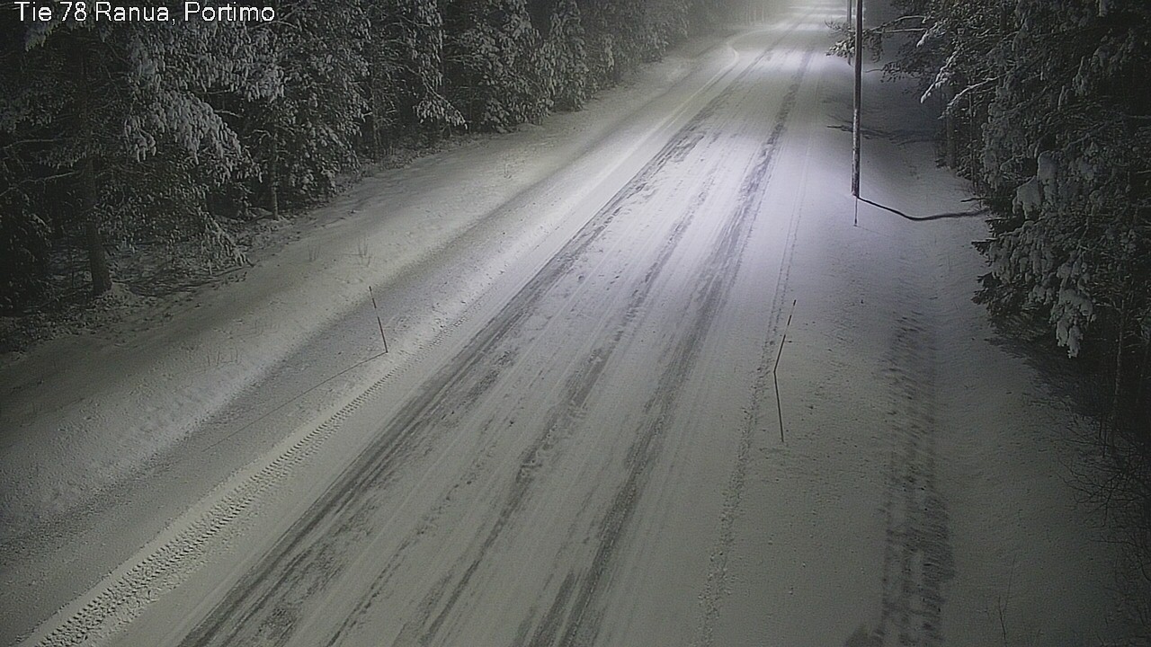 Weather Camera Image Väg 78_Ranua, Portimo, Ranua, Lappi