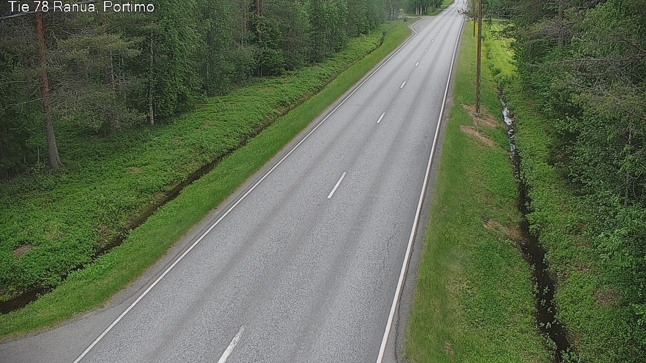 Kelikamerat Kuva Tie 78_Ranua, Portimo, Ranua, Lappi
