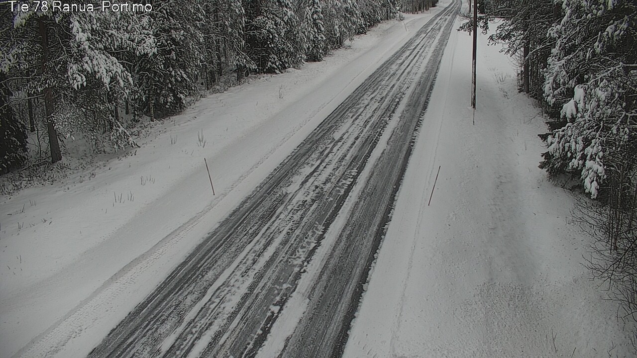 Weather Camera Image Road 78_Ranua, Portimo, Ranua, Lappi