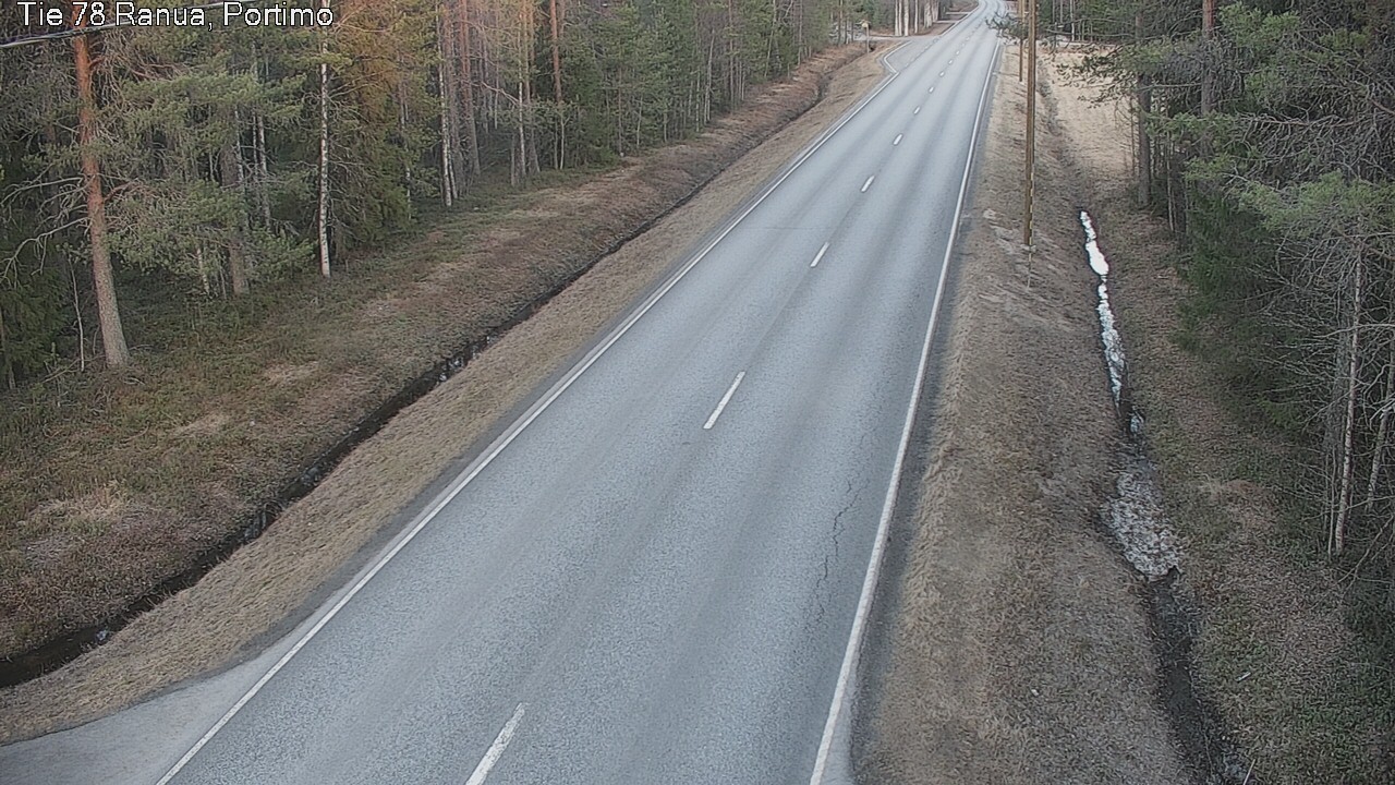 Weather Camera Image Road 78_Ranua, Portimo, Ranua, Lappi