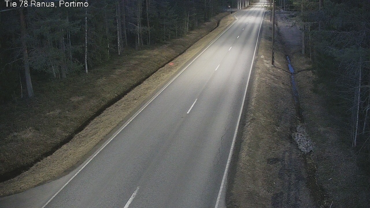 Weather Camera Image Road 78_Ranua, Portimo, Ranua, Lappi