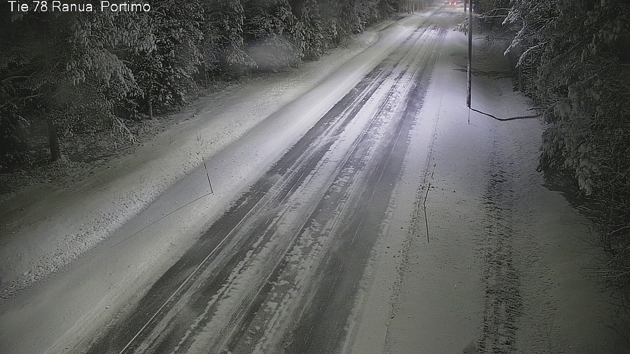 Weather Camera Image Väg 78_Ranua, Portimo, Ranua, Lappi