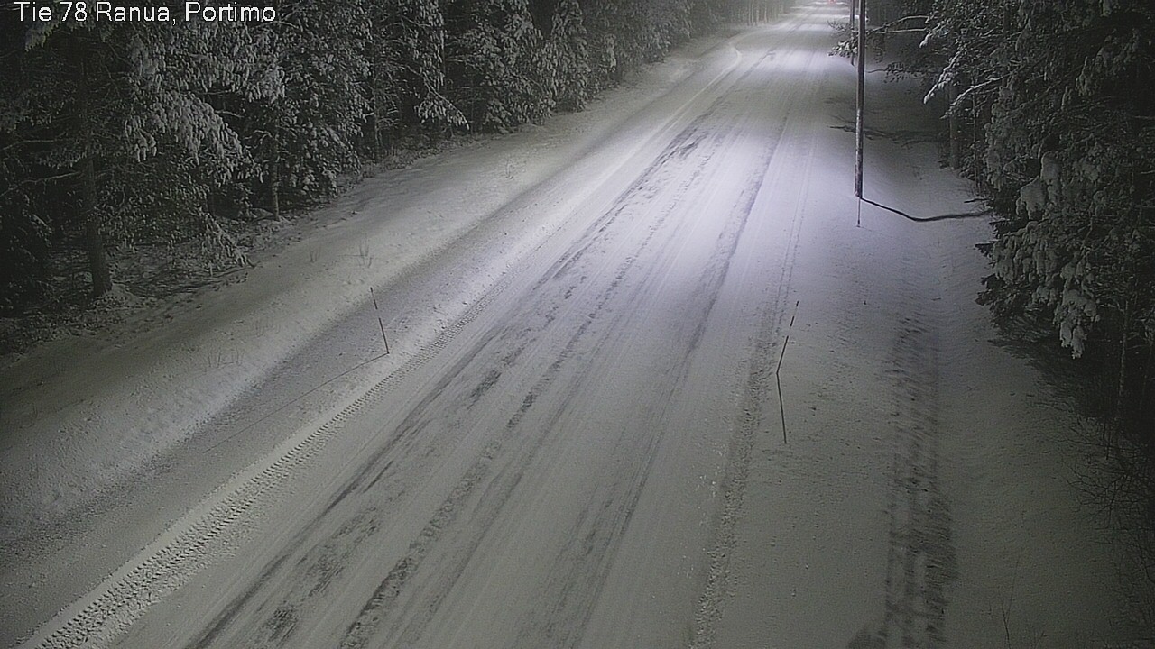 Weather Camera Image Väg 78_Ranua, Portimo, Ranua, Lappi