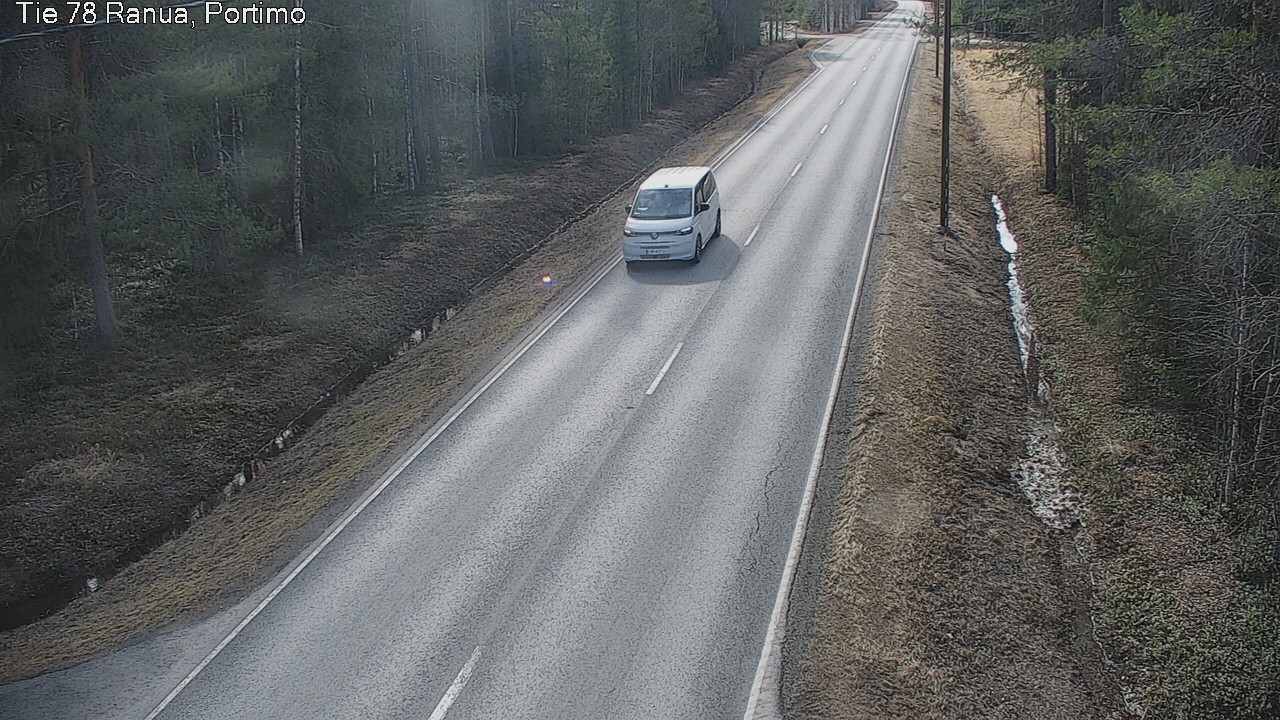 Weather Camera Image Väg 78_Ranua, Portimo, Ranua, Lappi