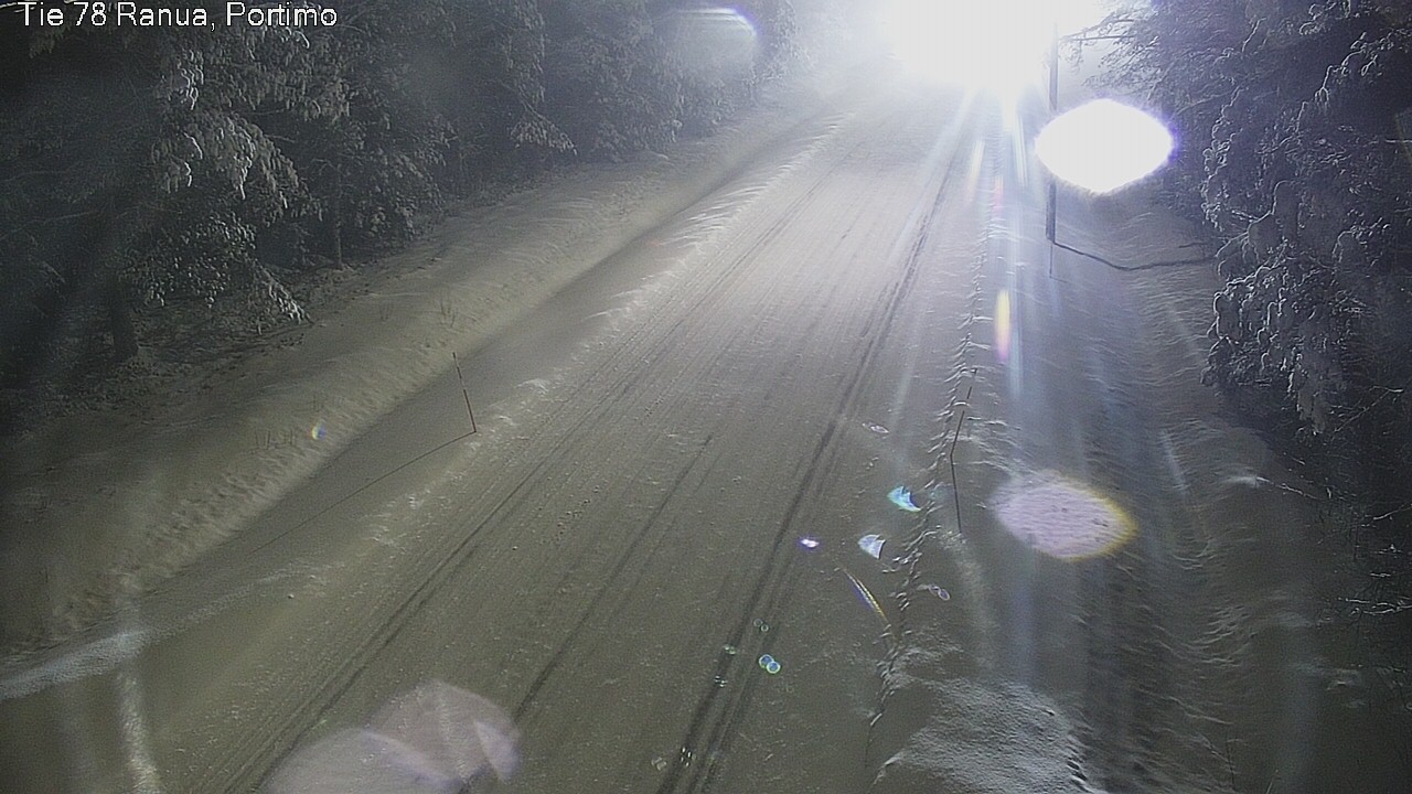 Weather Camera Image Väg 78_Ranua, Portimo, Ranua, Lappi