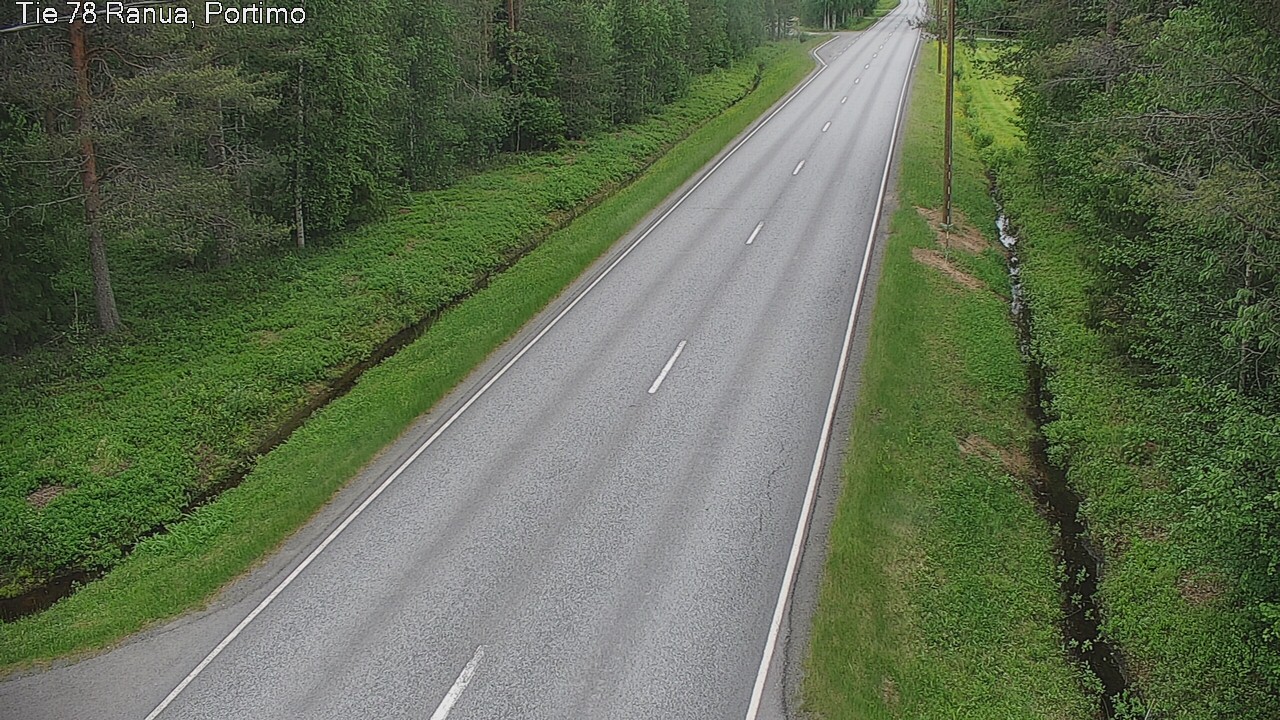Weather Camera Image Road 78_Ranua, Portimo, Ranua, Lappi