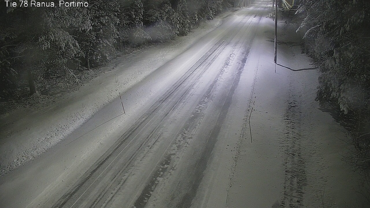 Weather Camera Image Väg 78_Ranua, Portimo, Ranua, Lappi