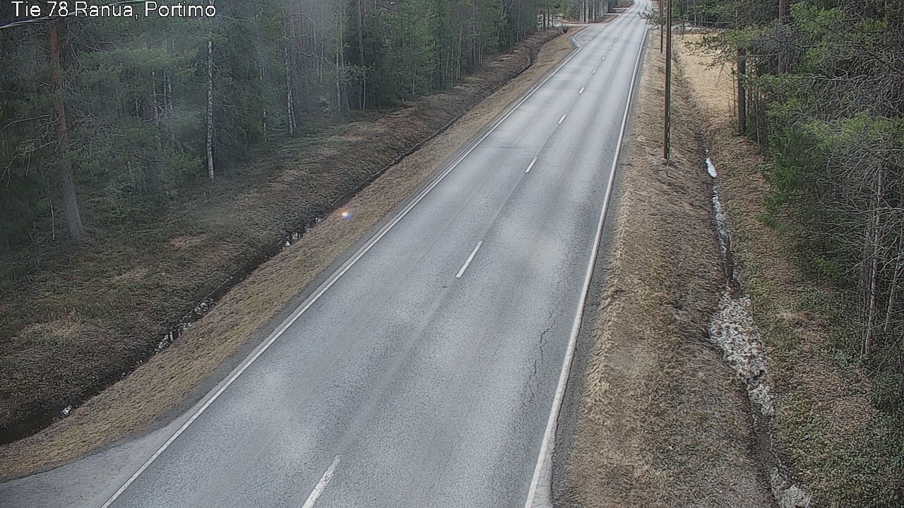 Weather Camera Image Road 78_Ranua, Portimo, Ranua, Lappi
