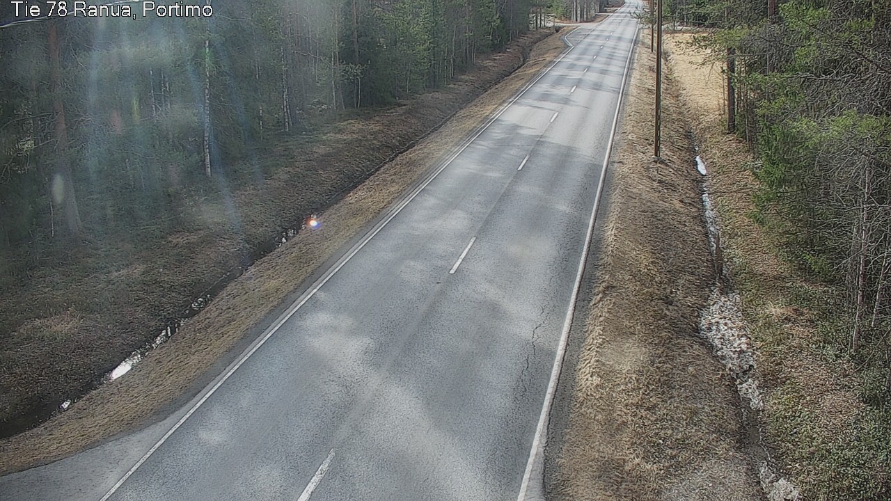 Weather Camera Image Road 78_Ranua, Portimo, Ranua, Lappi
