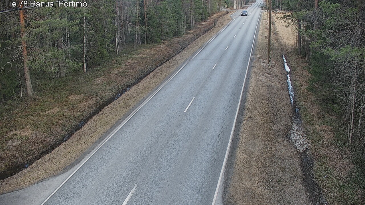 Weather Camera Image Road 78_Ranua, Portimo, Ranua, Lappi