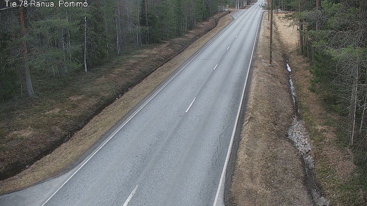 Weather Camera Image Road 78_Ranua, Portimo, Ranua, Lappi