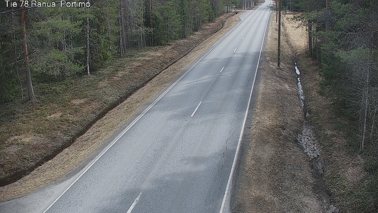 Weather Camera Image Road 78_Ranua, Portimo, Ranua, Lappi