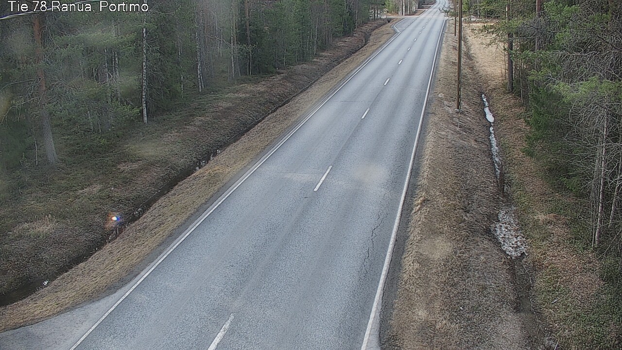 Weather Camera Image Väg 78_Ranua, Portimo, Ranua, Lappi