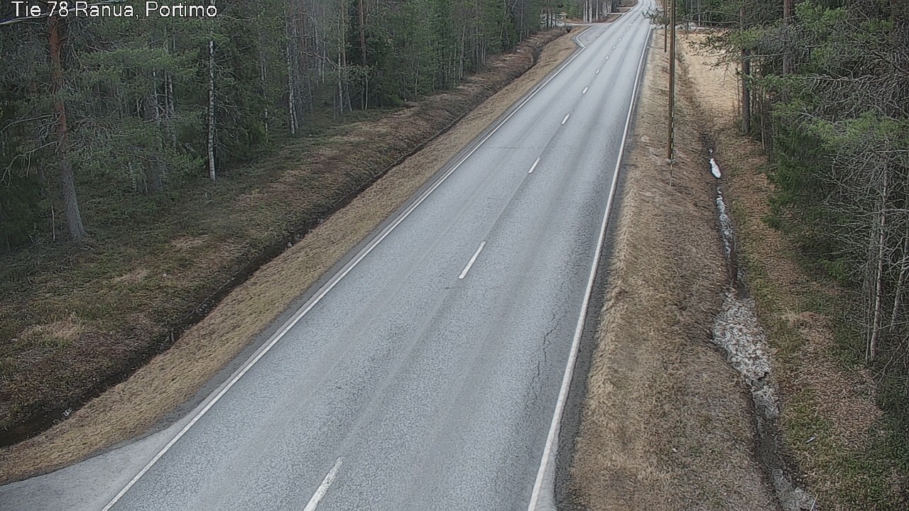 Weather Camera Image Road 78_Ranua, Portimo, Ranua, Lappi